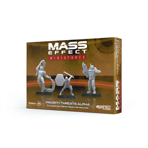 Mass Effect Resin Collectors Miniatures Set - Priority Threats Alpha Miniatures Modiphius Entertainment