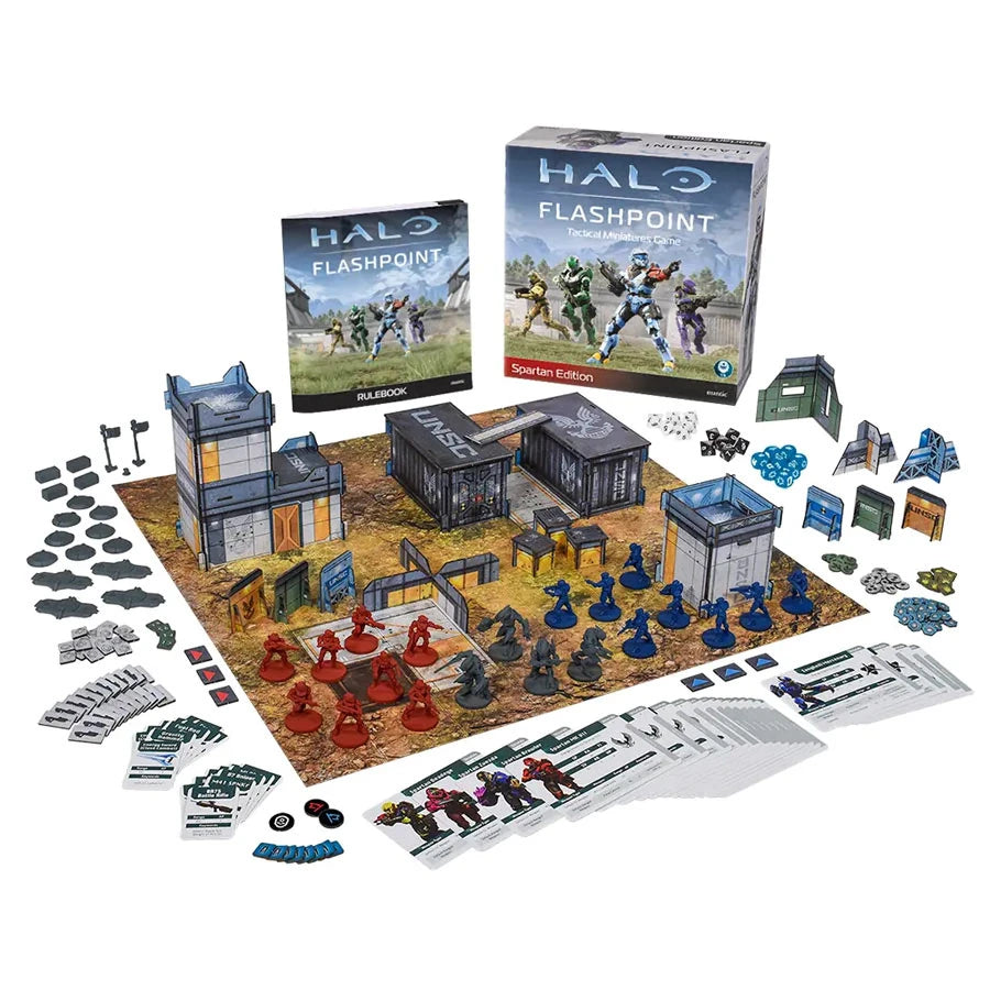 HALO: Flashpoint: Spartan Edition Starter Set: Version 1.5 Miniatures Mantic Games HALO: FP: Spartan Ed. Starter Set: V. 1.5