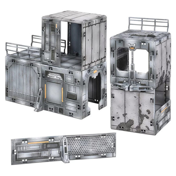 Halo Flashpoint: Outpost Buildable Terrain Set Miniatures Mantic Games