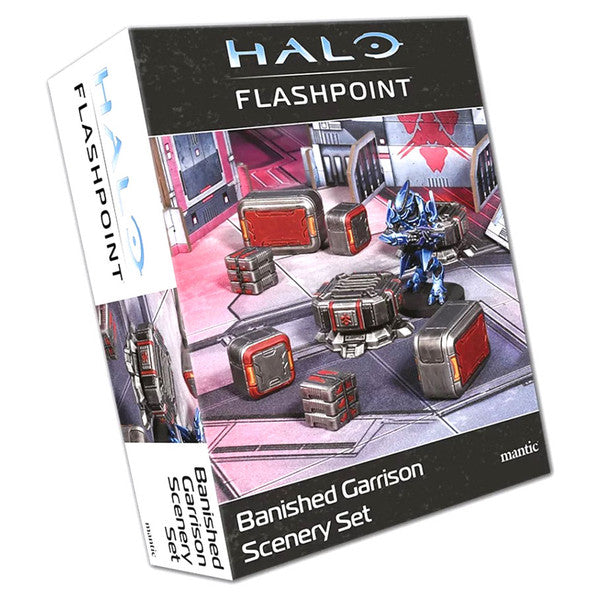 Halo: Flashpoint: Banished Garrison Scenery Set Miniatures Mantic Games