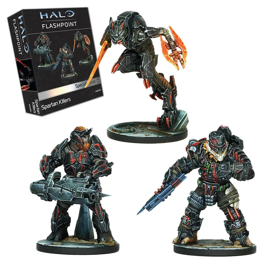 HALO: Flashpoint: Spartan Killers Miniatures Mantic Games HALO: FP: Spartan Killers