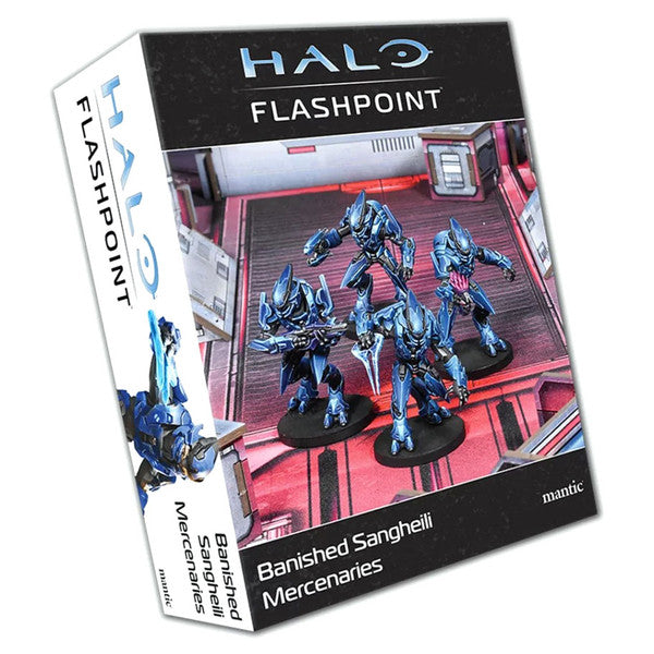 Halo: Flashpoint: Sangheili Mercenaries Miniatures Mantic Games