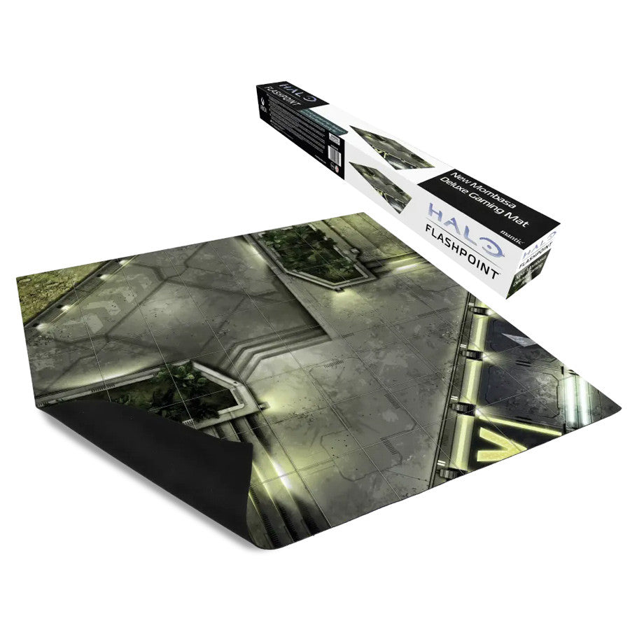 HALO: Flashpoint: New Mombasa Deluxe Gaming Mat Miniatures Mantic Games Halo FP New Mombasa DLX Gaming Mat