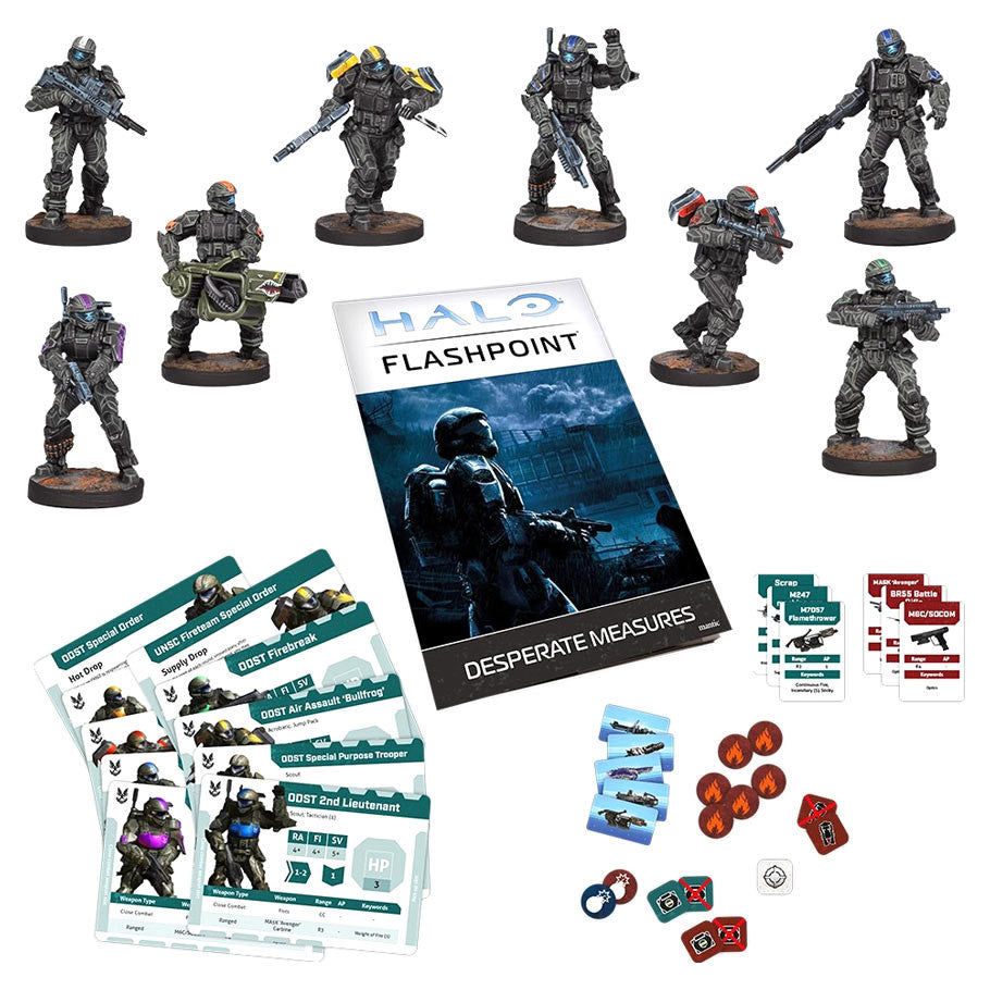HALO: Flashpoint: Desperate Measures Miniatures Mantic Games