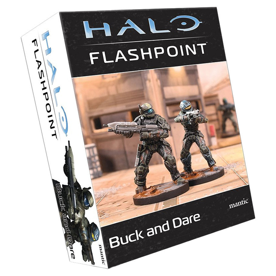HALO: Flashpoint: Buck and Dare Miniatures Mantic Games Halo FP Buck and Dare