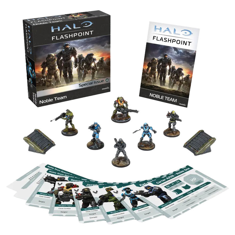 HALO: Flashpoint: Noble Team Miniatures Mantic Games