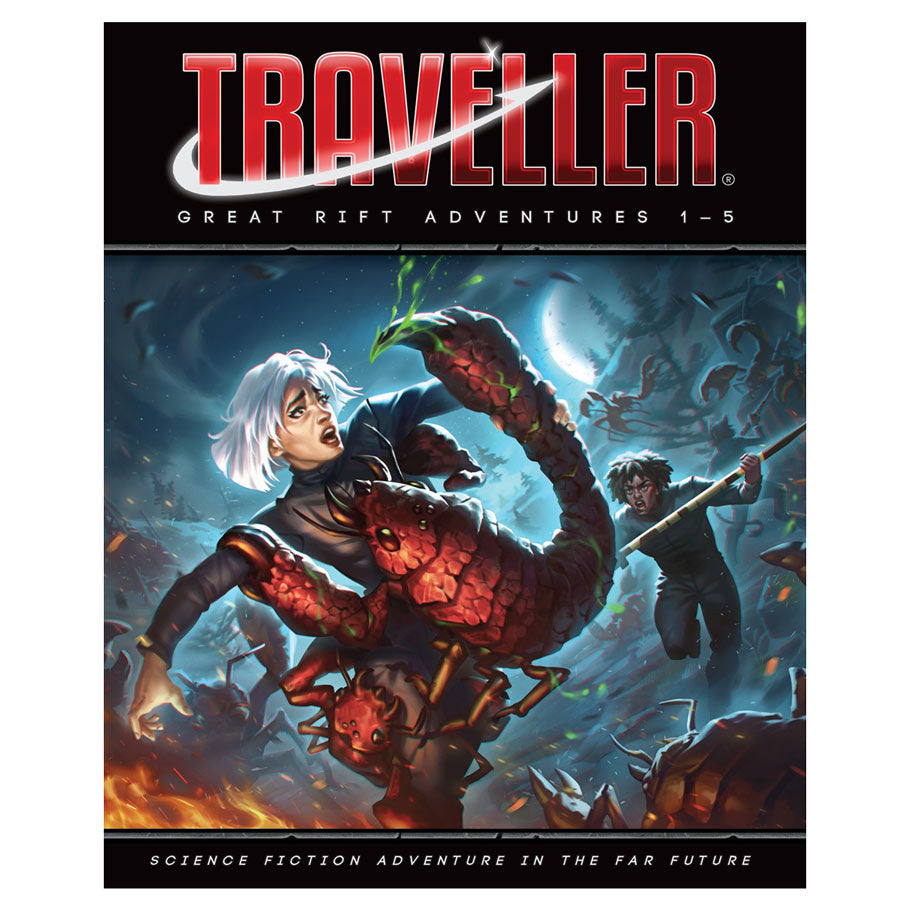 Traveller: Great Rift Adventures 1–5 Role Playing Games Mongoose Publishing Traveller The Borderland