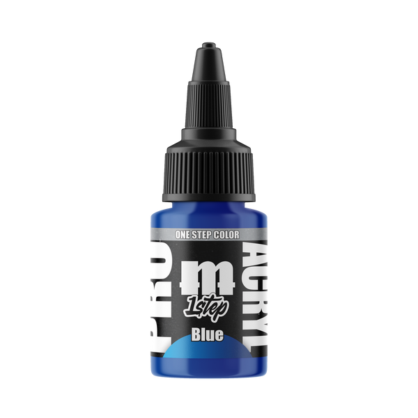 PRO Acryl 1-Step 500 - Blue Paints Monument Hobbies 500 Blue