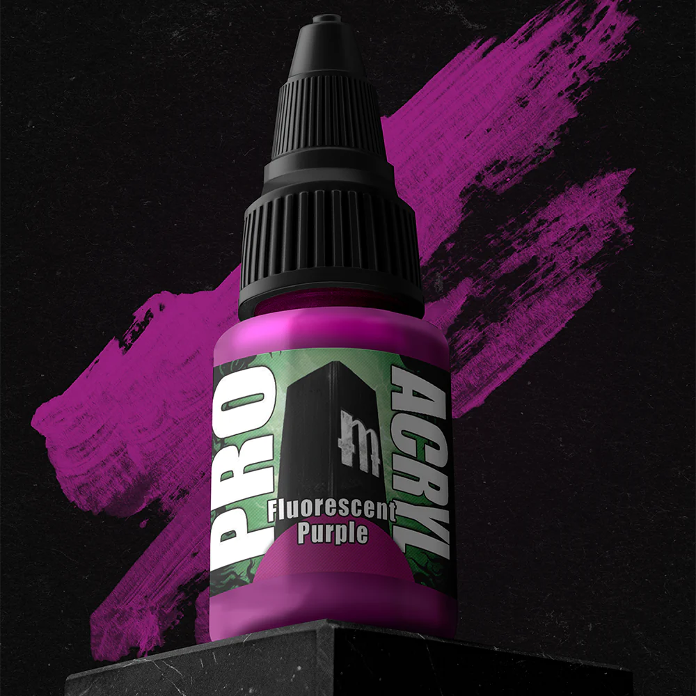 Pro Acryl Fluorescent Purple Paints Monument Hobbies   