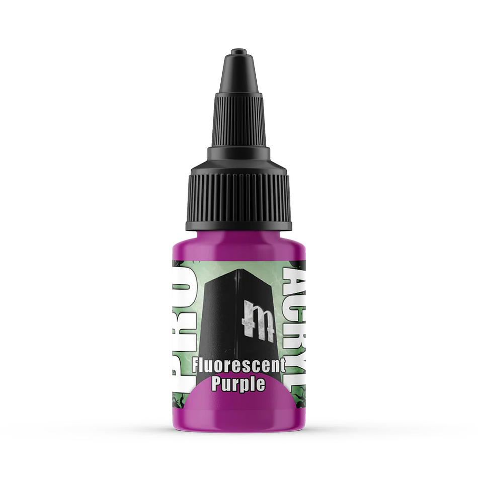 Pro Acryl Fluorescent Purple Paints Monument Hobbies   
