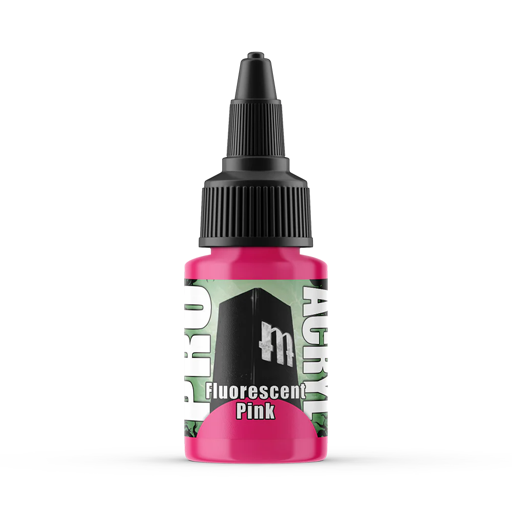 Pro Acryl Fluorescent Pink Paints Monument Hobbies   