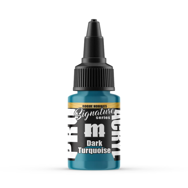 Pro Acryl S34 Rogue Hobbies Dark Turquoise Paints Monument Hobbies   