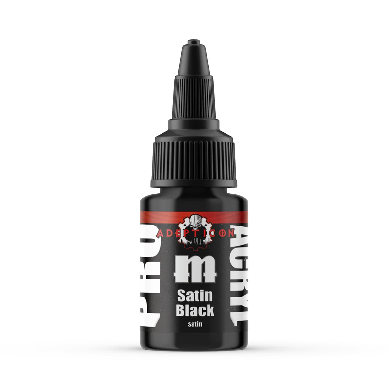 Pro Acryl S39 Adepticon Satin Black Paints Monument Hobbies   
