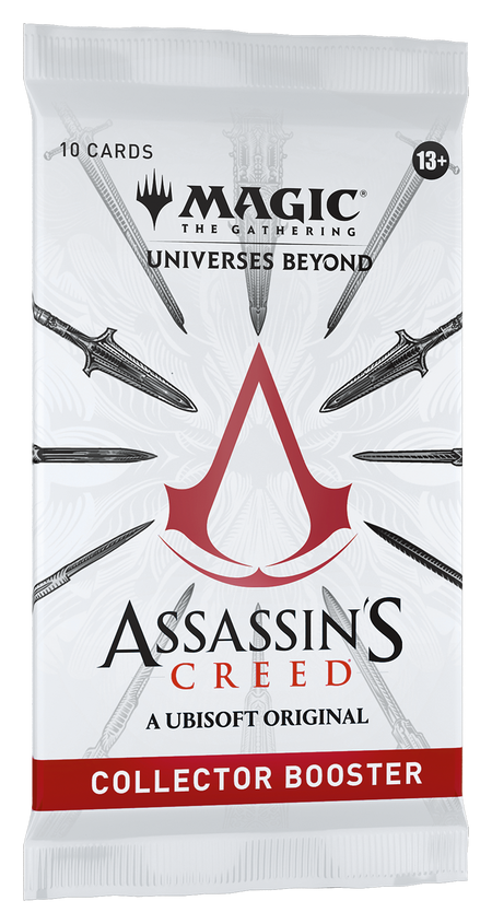 MTG [ACR] Assassin's Creed Collector Boosters (2 options) Trading Card Games Wizards of the Coast ACR Collector Single Booster  