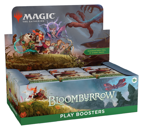 MTG [BLB] Bloomburrow Play Boosters (3 options) Trading Card Games Wizards of the Coast BLB Play Box  