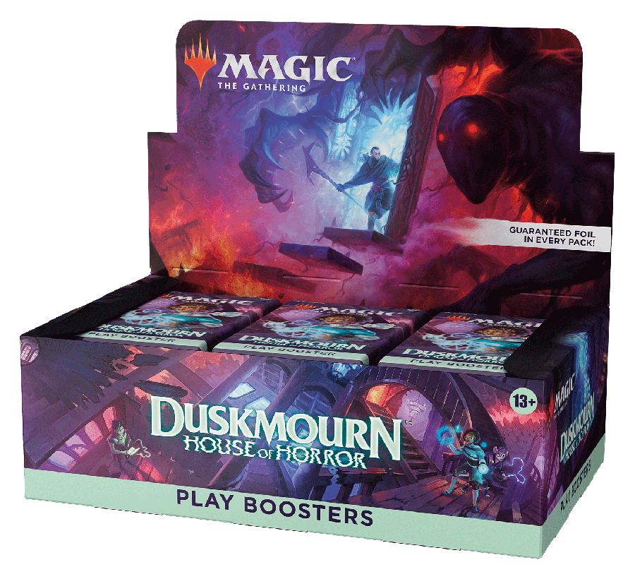 MTG [DSK] Duskmourn Play Boosters (3 options) Trading Card Games Wizards of the Coast DSK Play Box  