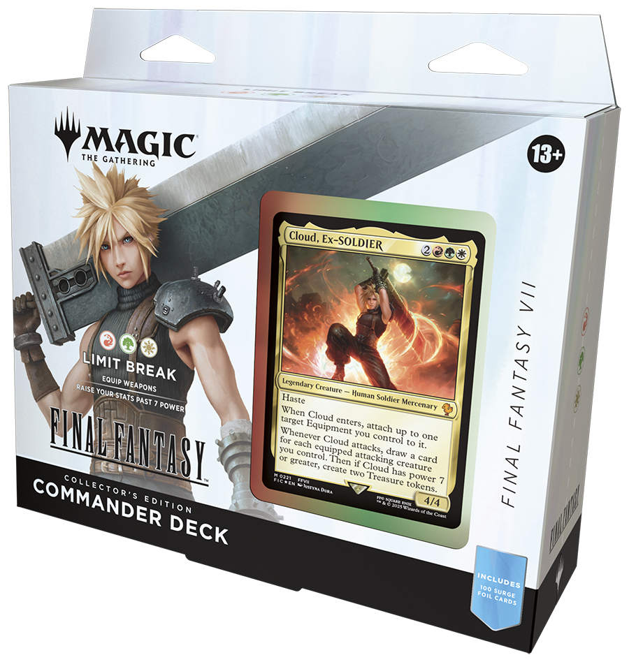 mtg final fantasy collector's box Collector Individual Booster Pack themed Magic Magic: The Gathering Final Fantasy
