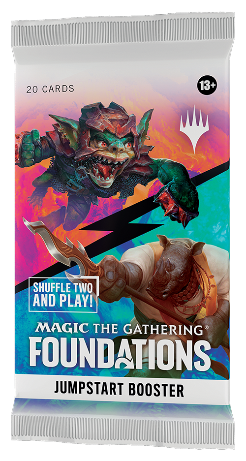MTG [J25] Foundations Jumpstart 2025 Boosters (2 options) Trading Card Games Wizards of the Coast J25 Foundations Jumpstart Booster