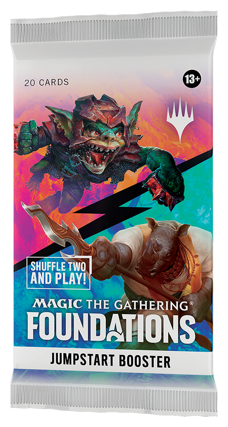 MTG [J25] Foundations Jumpstart 2025 Boosters (2 options) Trading Card Games Wizards of the Coast J25 Foundations Jumpstart Booster