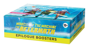 march of the machines aftermath booster box MTG: March of the Machine Aftermath Epilogue Booster Box – Common Ground Games