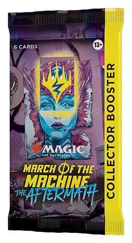 MTG [MAT] March of the Machine Aftermath Collector Booster Trading Card Games Wizards of the Coast MAT Collector Booster
