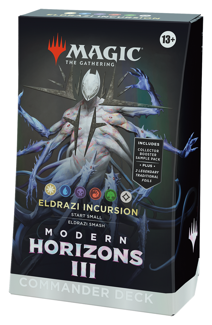 MTG [MH3] Modern Horizons 3 Commander Decks (4 options) Trading Card Games Wizards of the Coast M3C Eldrazi Incursion (All 5 Colors)