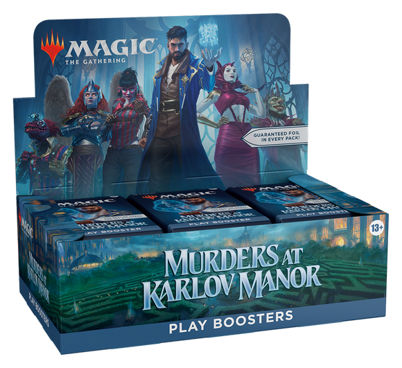 MTG [MKM] Murders at Karlov Manor Play Boosters (3 options) Trading Card Games Wizards of the Coast MKM Play Booster Box