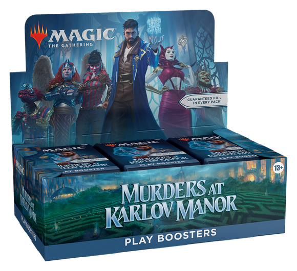 MTG [MKM] Murders at Karlov Manor Play Boosters Trading Card Games Wizards of the Coast Booster Box  