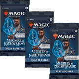 MTG [MKM] Murders at Karlov Manor Play Boosters Trading Card Games Wizards of the Coast 3 Booster Bundle  