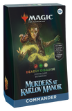 MTG [MKM] Murders at Karlov Manor Commander Decks (5 options) Trading Card Games Wizards of the Coast MKC Deadly Disguise (R/G/W)  