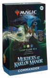 MTG [MKM] Murders at Karlov Manor Commander Decks (5 options) Trading Card Games Wizards of the Coast MKC Deep Clue Sea (G/W/U)  