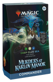 MTG [MKM] Murders at Karlov Manor Commander Decks (5 options) Trading Card Games Wizards of the Coast Deep Clue Sea (G/W/U)  