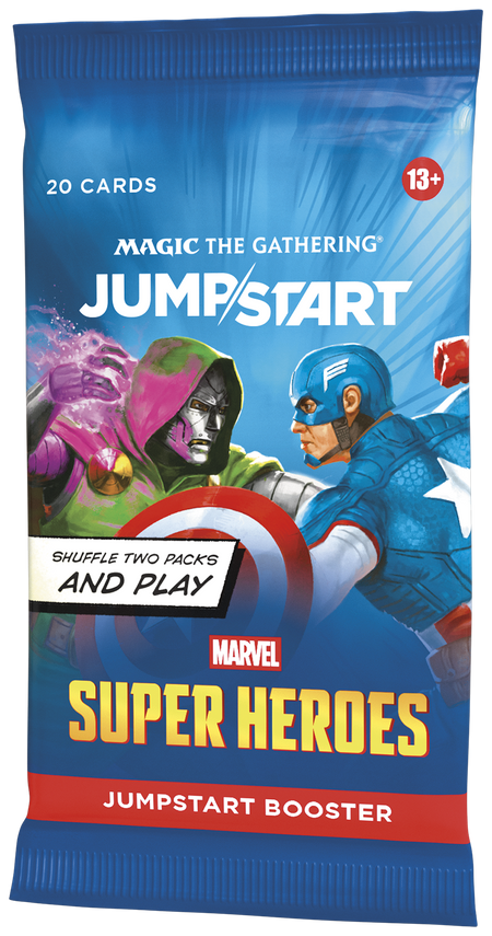 MTG [MSH] Marvel Super Heroes Jumpstart Boosters (2 options) Trading Card Games Wizards of the Coast MSH Jumpstart Booster