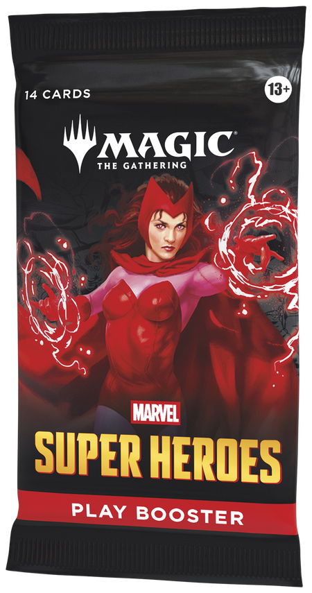 MTG [MSH] Marvel Super Heroes Play Boosters (3 options) Trading Card Games Wizards of the Coast MSH Play Booster