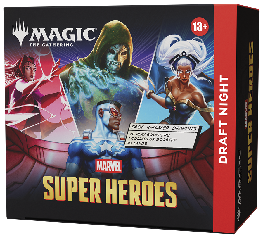 MTG [MSH] Marvel Super Heroes Draft Night Trading Card Games Wizards of the Coast MSH Draft Night