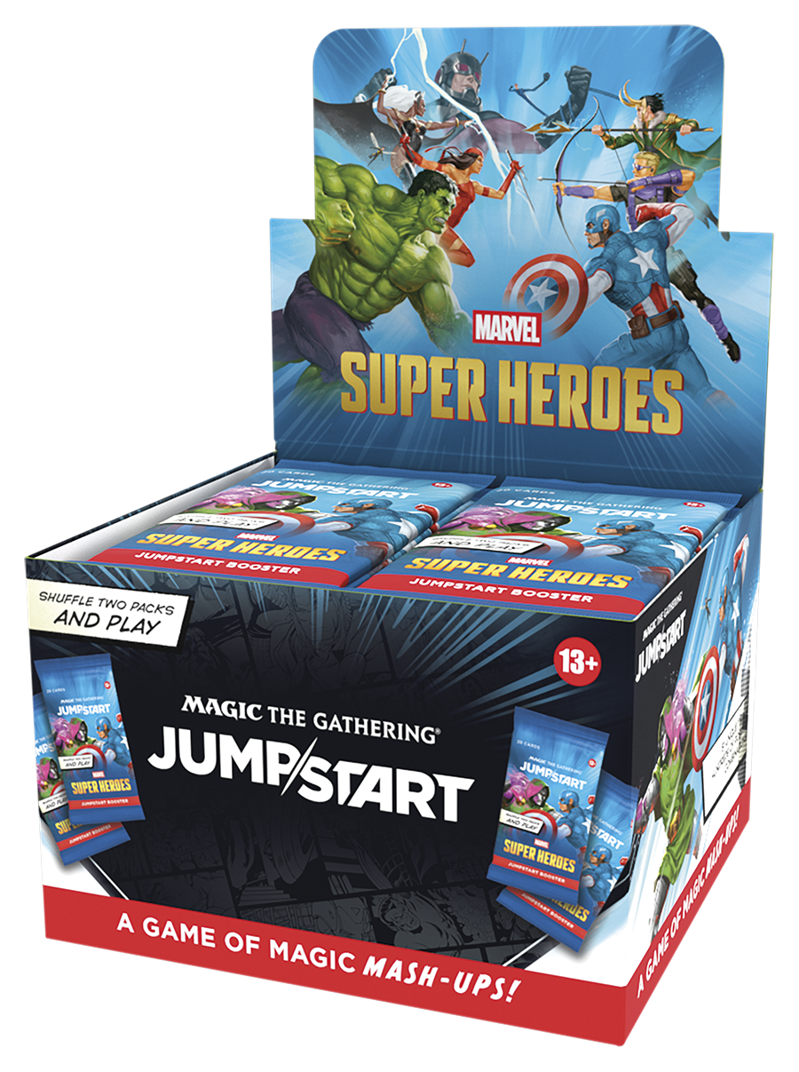 MTG [MSH] Marvel Super Heroes Jumpstart Boosters (2 options) Trading Card Games Wizards of the Coast MSH Jumpstart Box