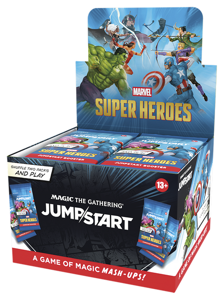 MTG [MSH] Marvel Super Heroes Jumpstart Boosters (2 options) Trading Card Games Wizards of the Coast MSH Jumpstart Box