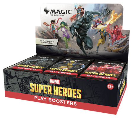 MTG [MSH] Marvel Super Heroes Play Boosters (3 options) Trading Card Games Wizards of the Coast MSH Play Box