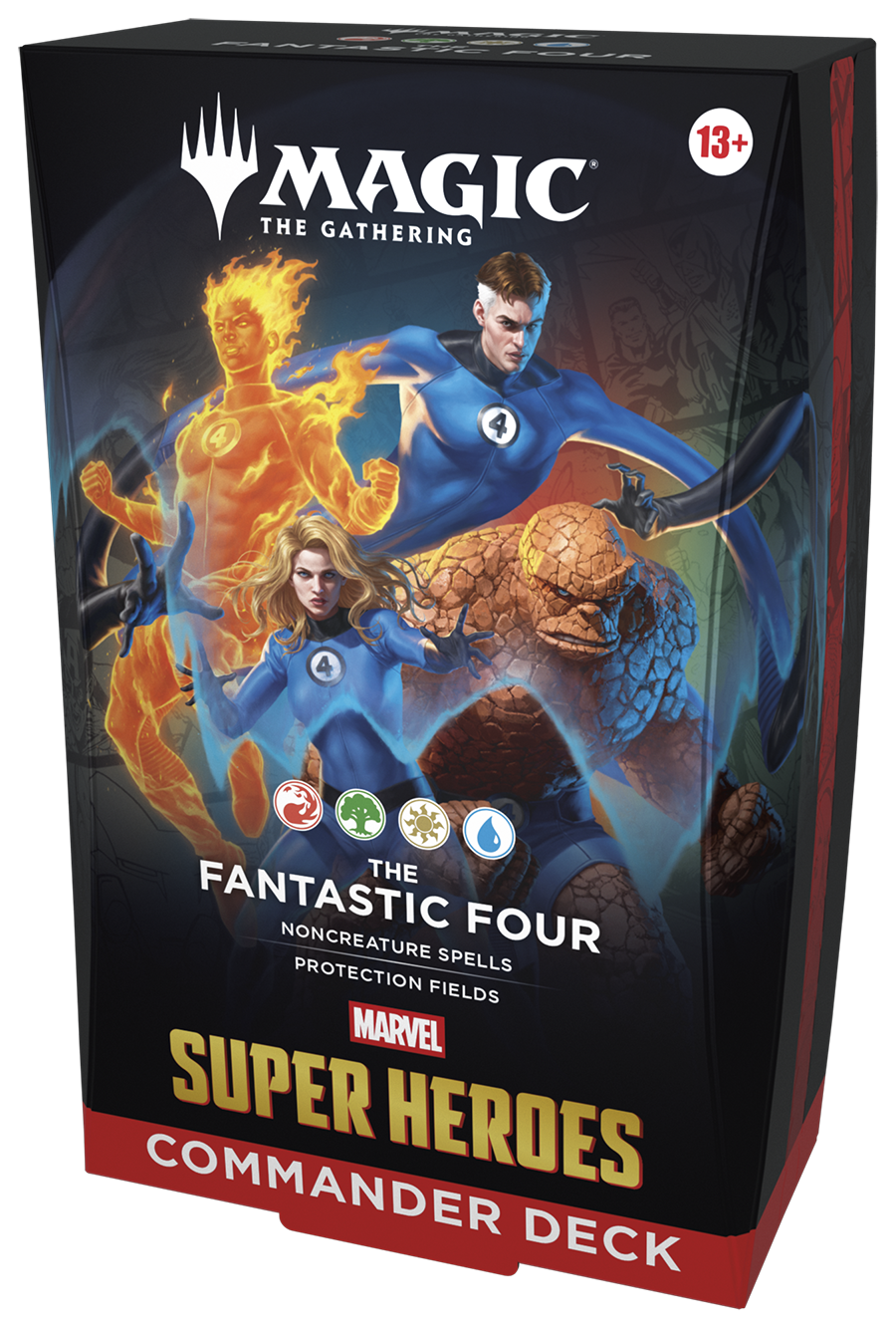 marvel cards mtg Magic The Gathering: Msh Marvel Super Heroes Commander Deck