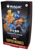MTG [MSH] Marvel Super Heroes Commander Decks (5 options) Trading Card Games Wizards of the Coast MSH (R/G/W/U) Fantastic Four Commander Deck