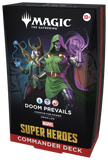 MTG [MSH] Marvel Super Heroes Commander Decks (5 options) Trading Card Games Wizards of the Coast MSH (U/B/R) Doom Prevails Commander Deck