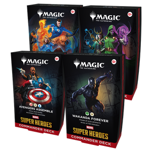 MTG [MSH] Marvel Super Heroes Commander Decks (5 options) – Common Ground  Games