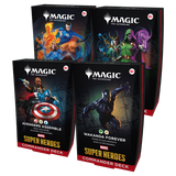 MTG [MSH] Marvel Super Heroes Commander Decks (5 options) Trading Card Games Wizards of the Coast MSH All 4 Commander Decks