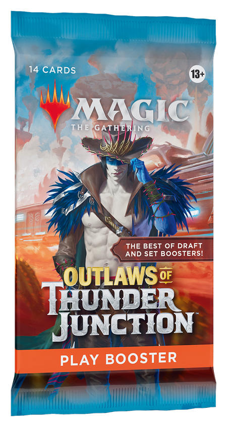 MTG [OTJ] Outlaws of Thunder Junction Play Boosters (4 options) Trading Card Games Wizards of the Coast OTJ Play Booster