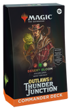MTG [OTJ] Outlaws of Thunder Junction Commander Decks (5 options) Trading Card Games Wizards of the Coast Desert Bloom (R/G/W)  