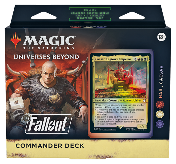 mtg commander competitive decks Magic the Gathering Fallout Commander Deck