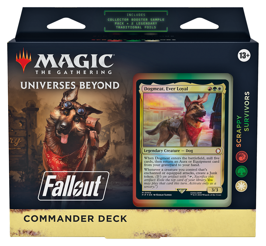 Magic the Gathering - Fallout Commander Deck Magic the Gathering - Fallout Commander Deck