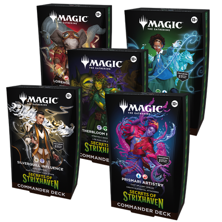 MTG [SOS] Secrets of Strixhaven Commander Decks (5 options) Trading Card Games Wizards of the Coast