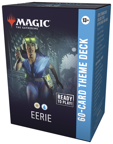 MTG [SOS] Secrets of Strixhaven Theme Decks (2 options) Trading Card Games Wizards of the Coast SOS Eerie (U/W) Theme Deck