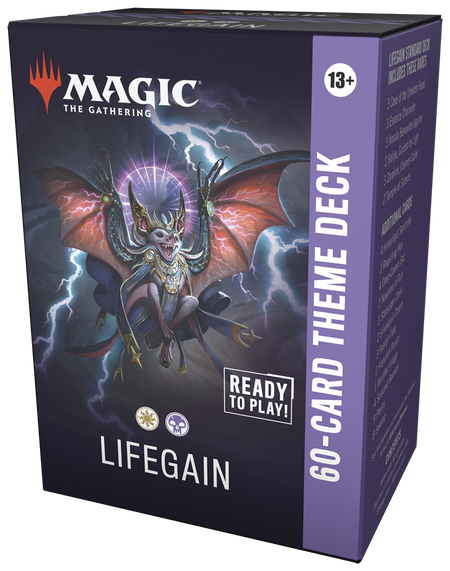 MTG [SOS] Secrets of Strixhaven Theme Decks (2 options) Trading Card Games Wizards of the Coast SOS Lifegain (W/B) Theme Deck